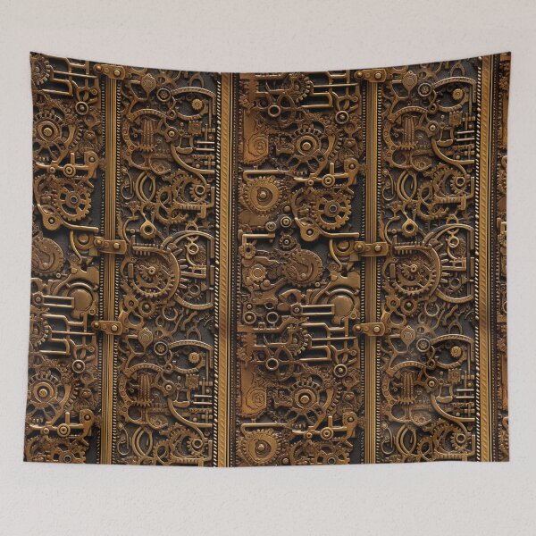 Item preview, Metal Mechanism Industrial Wall Decor designed and sold by Magnuna.