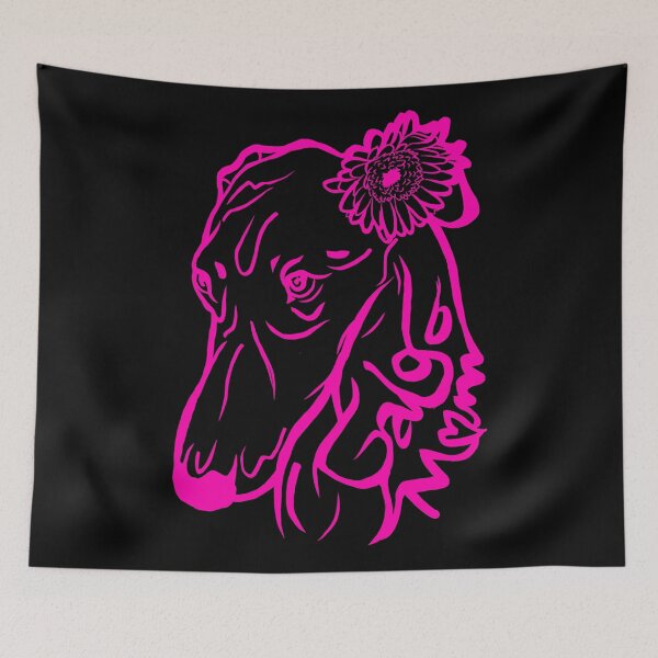 Item preview, Pink Galgo Mom Line Art  designed and sold by DJava-ArtO.