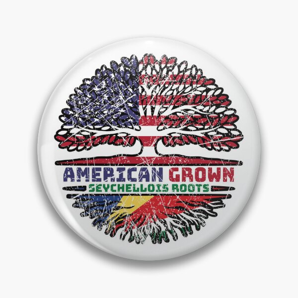 Item preview, Seychelles Seychellois American USA Tree Roots Flag designed and sold by FlagX.