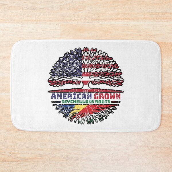 Item preview, Seychelles Seychellois American USA Tree Roots Flag designed and sold by FlagX.