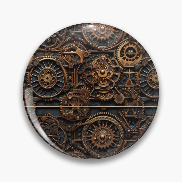 Item preview, Metal Mechanism Industrial Wall Decor designed and sold by Magnuna.