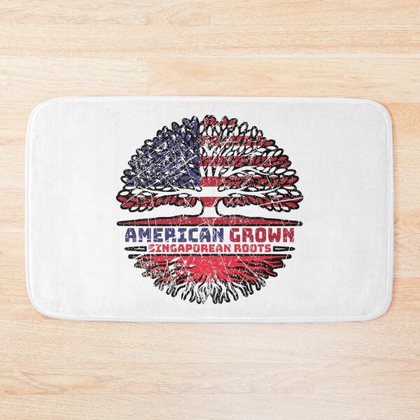 Item preview, Singapore Singaporean US American USA United States Tree Roots Flag designed and sold by FlagX.