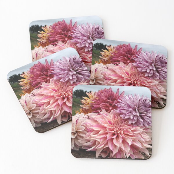 Item preview, Striped dahlia bundle  designed and sold by Gumbootgal.