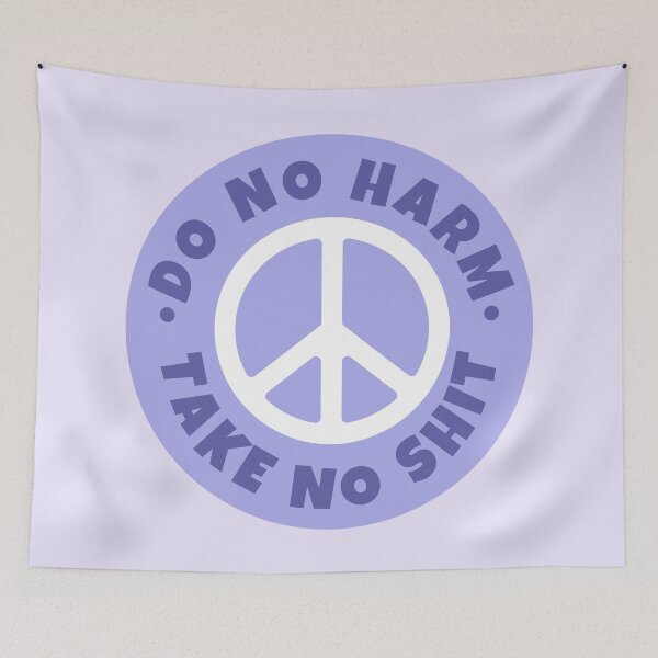 Item preview, Do no harm Take no shit designed and sold by PeachyLitchi.