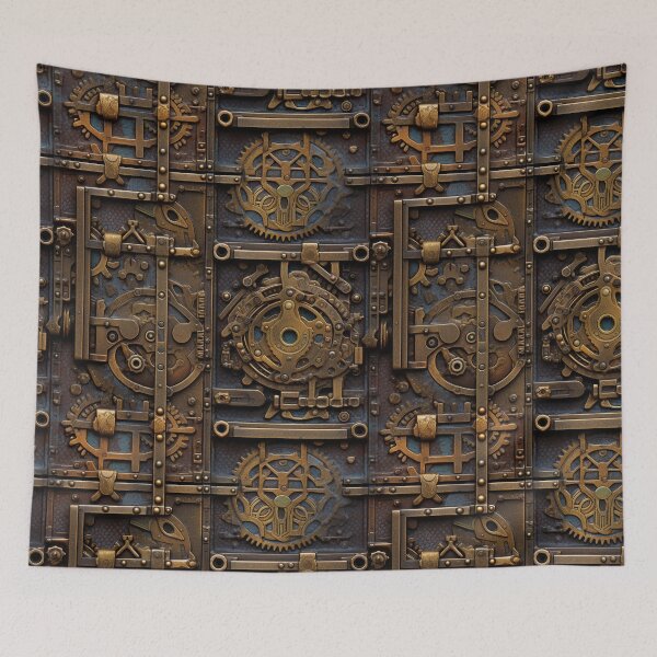 Item preview, Metal Mechanism Industrial Wall Decor designed and sold by Magnuna.