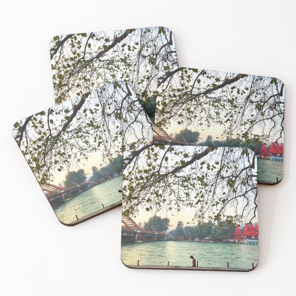 Item preview, Man beside Holy Ganges river of India  designed and sold by apontutul.