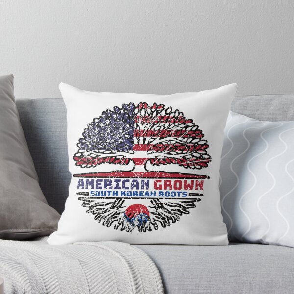 Item preview, South Korean South Korea US American USA United States Tree Roots Flag designed and sold by FlagX.