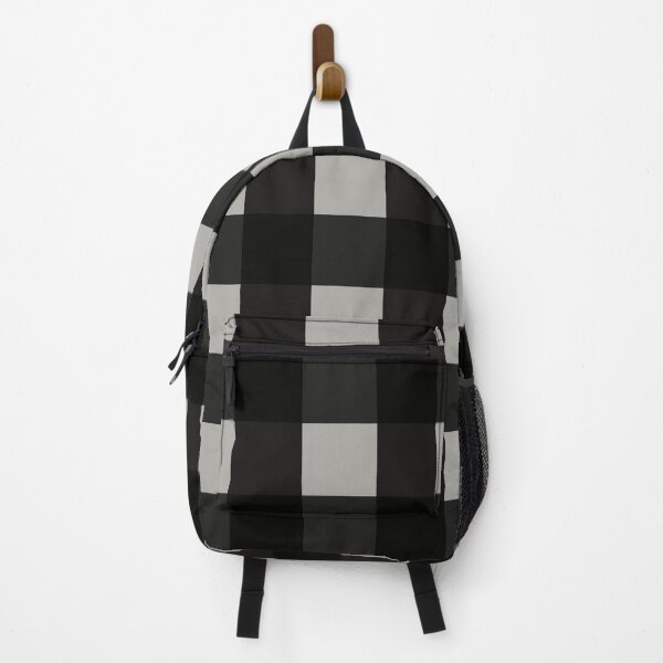 Item preview, Black and Grey Gingham Pattern designed and sold by Alpha Naomi Designs.