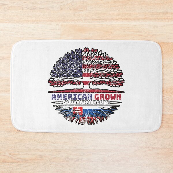 Item preview, Slovakia Slovakian US American USA United States Tree Roots Flag designed and sold by FlagX.