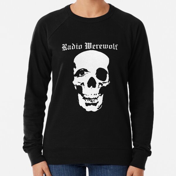 Radio Werewolf t shirt occult Lightweight Sweatshirt
