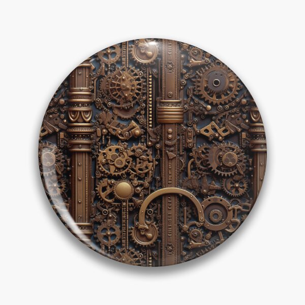 Item preview, Metal Mechanism Industrial Wall Decor designed and sold by Magnuna.