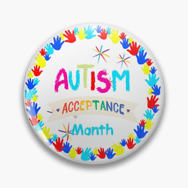 Item preview, Autism ACCEPTANCE Month sticker designed and sold by SamanthaPatch.