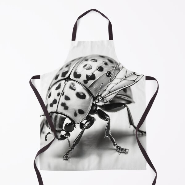 Item preview, Black and White Ladybug Pencil Drawing! designed and sold by Pencil-Art.