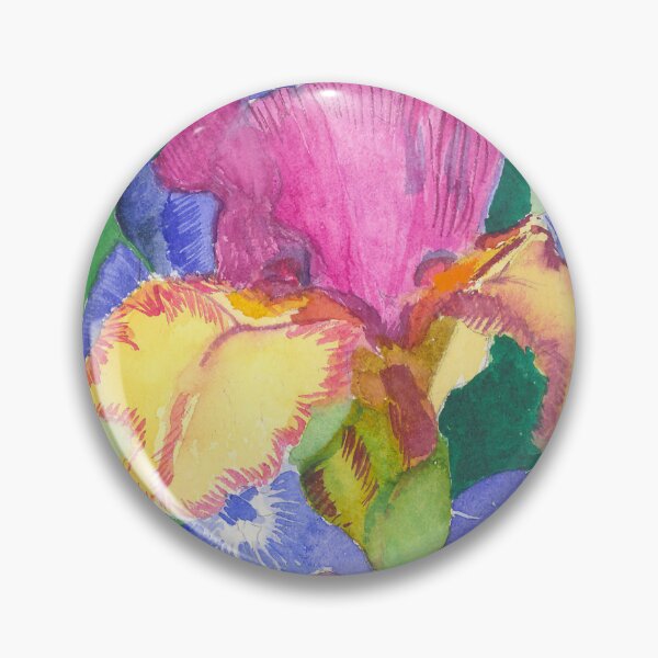 Item preview, Regalia Iris Parade designed and sold by Cadegan Fine Art.