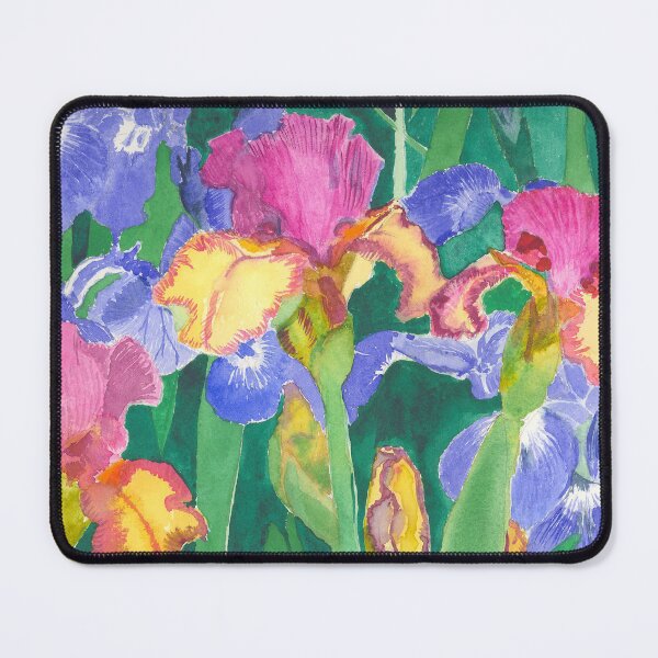 Item preview, Regalia Iris Parade designed and sold by Cadegan Fine Art.