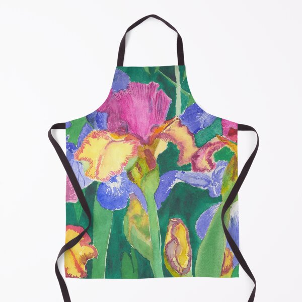 Item preview, Regalia Iris Parade designed and sold by Cadegan Fine Art.