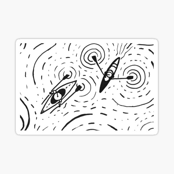 Ruhe Sticker