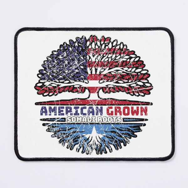 Item preview, Somalia Somali US American USA United States Tree Roots Flag designed and sold by FlagX.