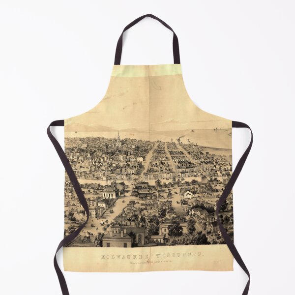 Item preview, Milwaukee, Wisconsin (1854) designed and sold by allhistory.