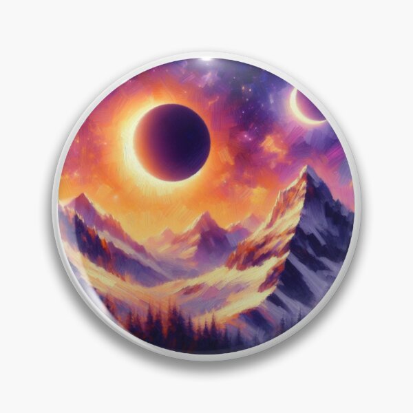 Item preview, Eclipse Painting 2 designed and sold by GabriellaMakesThings.