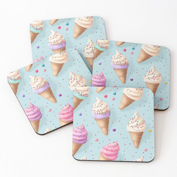 Item preview, Sweeten Your Style: Ice Cream Sprinkles Waffle Cone  designed and sold by Lily-and-Lyle.