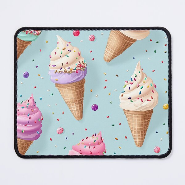 Item preview, Sweeten Your Style: Ice Cream Sprinkles Waffle Cone designed and sold by Lily-and-Lyle.