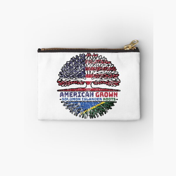 Item preview, Solomon Islands Solomon Islander American USA Tree Roots Flag designed and sold by FlagX.