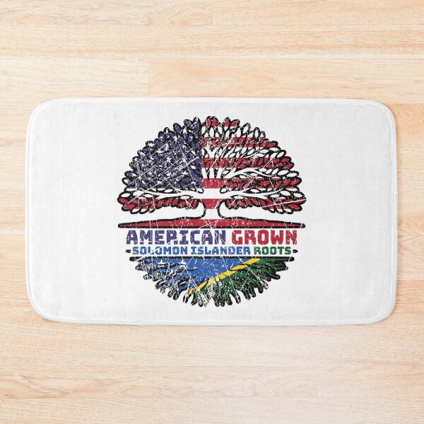 Item preview, Solomon Islands Solomon Islander American USA Tree Roots Flag designed and sold by FlagX.