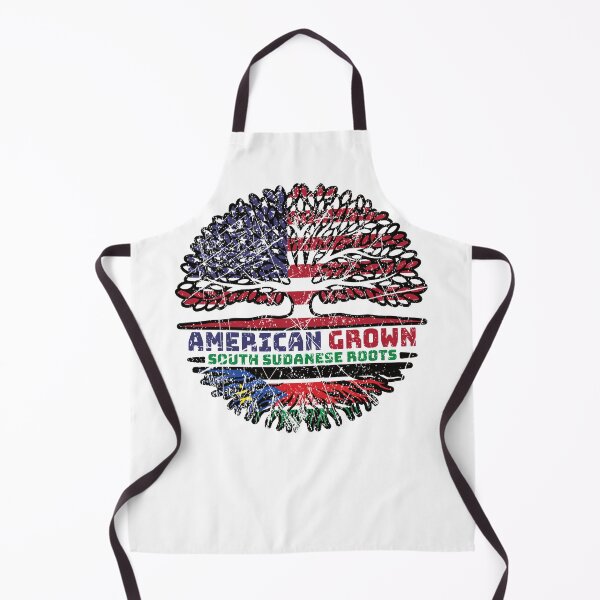 Item preview, South Sudan South Sudanese American USA Tree Roots Flag designed and sold by FlagX.