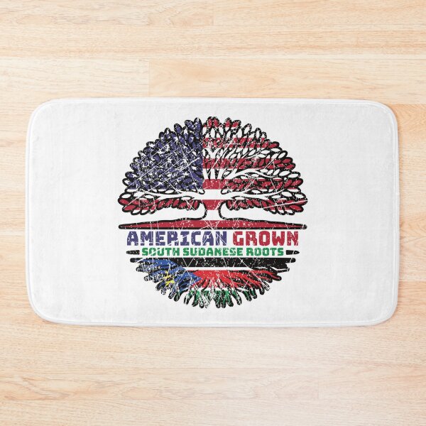 Item preview, South Sudan South Sudanese American USA Tree Roots Flag designed and sold by FlagX.