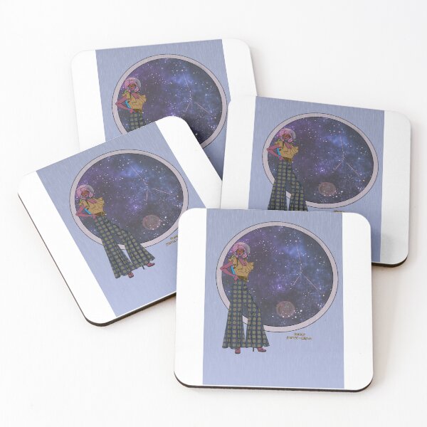 Item preview, Space Babes Zodiac Collection: Cancer designed and sold by Luckyfishillust.