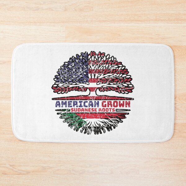 Item preview, Sudan Sudanese US American USA United States Tree Roots Flag designed and sold by FlagX.
