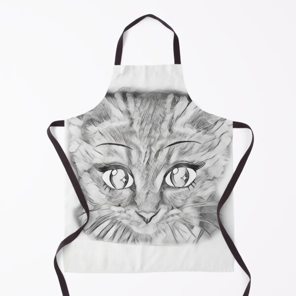 Item preview, pencil cat with eyebrow designed and sold by Angela95P.