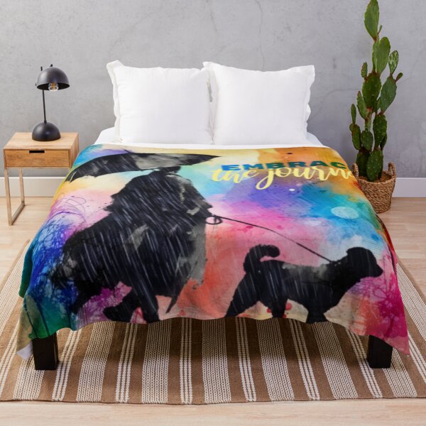 Item preview, Embrace the Journey - Rain Walk Silhouette designed and sold by gleefulme.