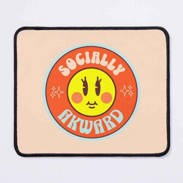 Item preview, Socially akward - badge designed and sold by ANGELLINX3.