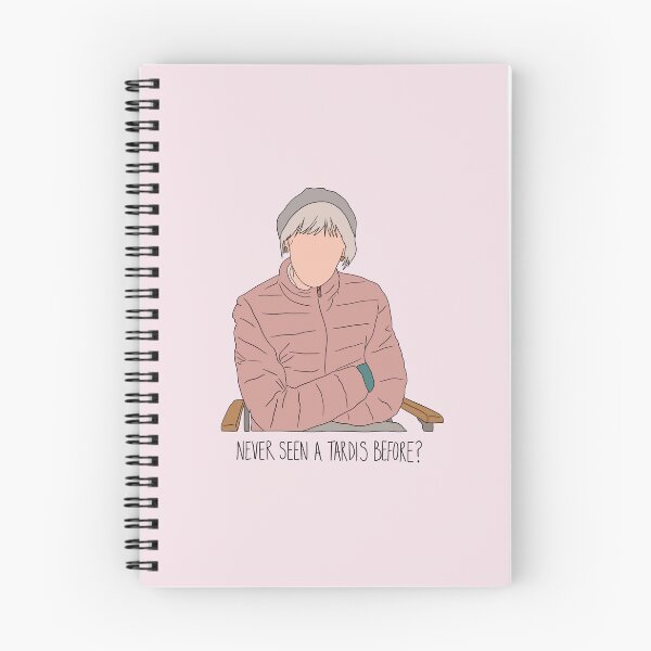 Item preview, "Never Seen A Time Machine Before?" Mrs Flood Quote Print Design  designed and sold by abldesign.