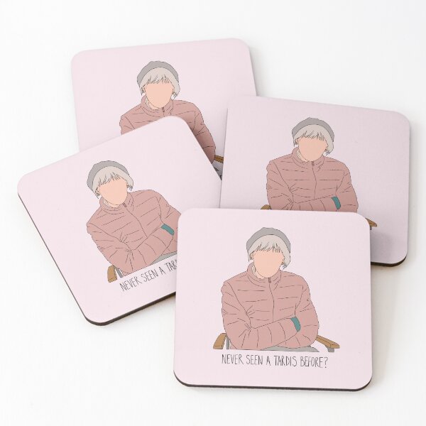Item preview, "Never Seen A Time Machine Before?" Mrs Flood Quote Print Design  designed and sold by abldesign.