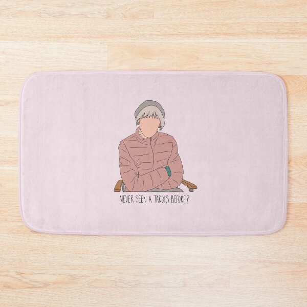 Item preview, "Never Seen A Time Machine Before?" Mrs Flood Quote Print Design  designed and sold by abldesign.