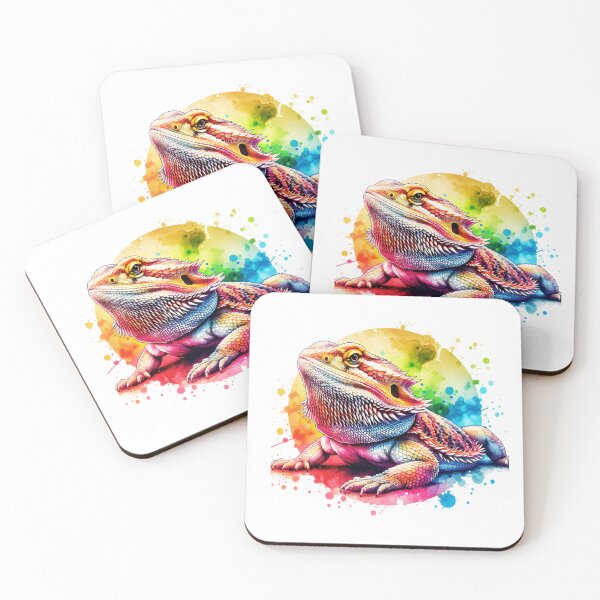 Item preview, Watercolor Bearded Dragon designed and sold by TheAnimalZ00.
