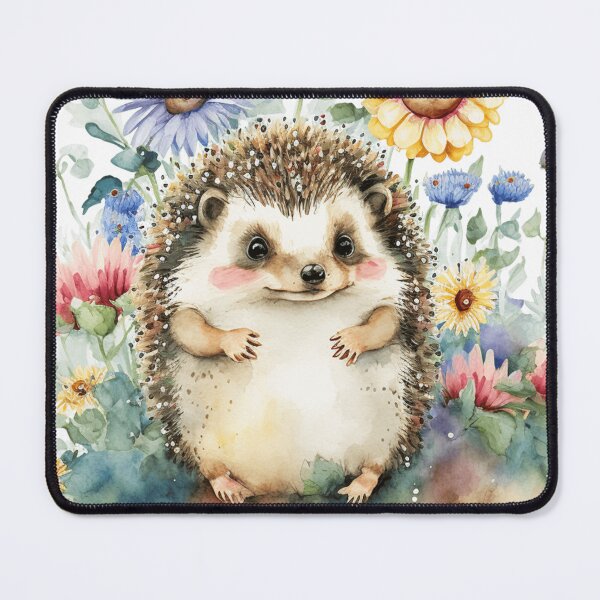 Artikelvorschau, Alles Gute zum Geburtstag Grußkarten - Aquarell Igel entworfen und verkauft von InkyGenies.