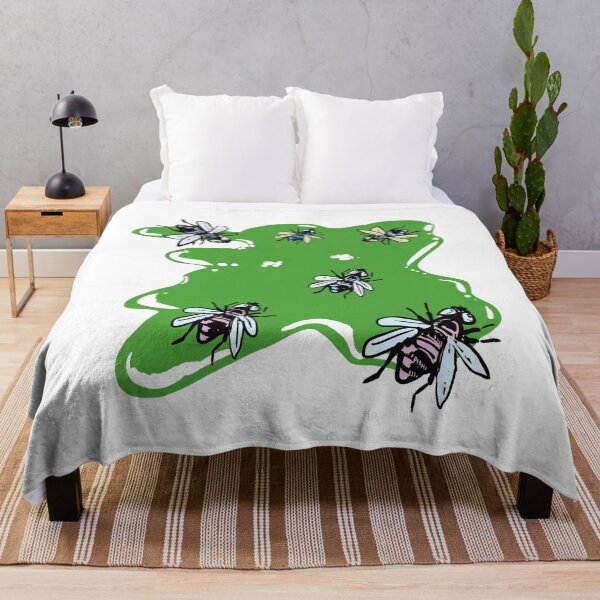 Item preview, The party of flies in green! designed and sold by Ema-Bubble.