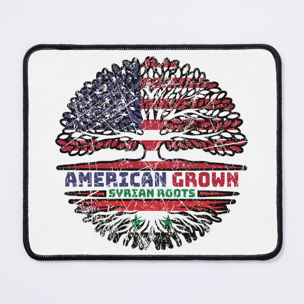Item preview, Syria Syrian US American USA United States Tree Roots Flag designed and sold by FlagX.