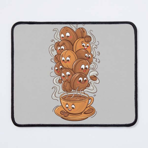 Item preview, Sweet Coffee Beans Smiling designed and sold by XYKANII.