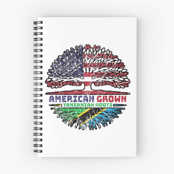 Item preview, Tanzania Tanzanian US American USA United States Tree Roots Flag designed and sold by FlagX.