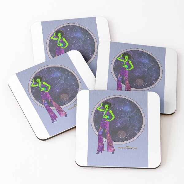 Item preview, SpaceBabes Zodiac Collection: Virgo designed and sold by Luckyfishillust.