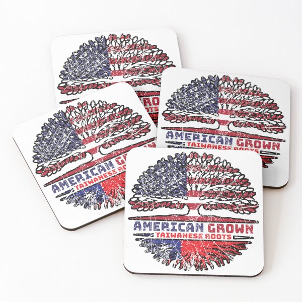 Item preview, Taiwanese Taiwan US American USA United States Tree Roots Flag designed and sold by FlagX.