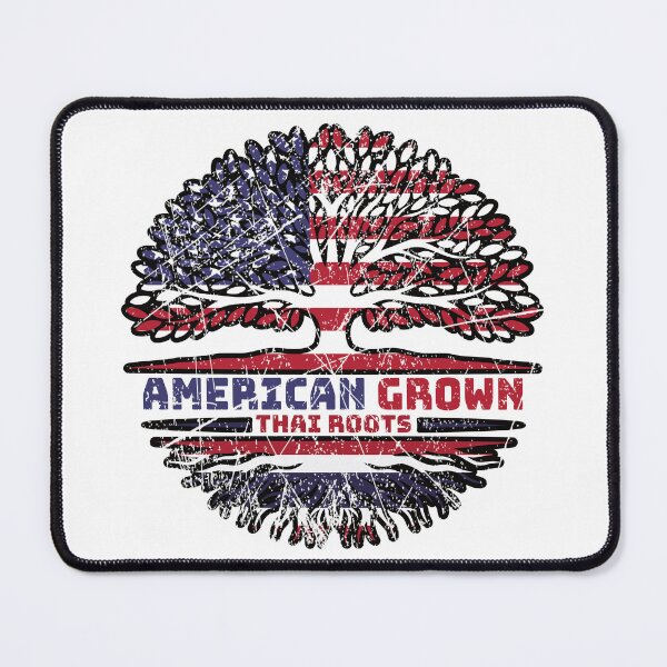 Item preview, Thailand Thai US American USA United States Tree Roots Flag designed and sold by FlagX.
