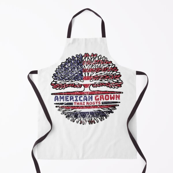 Item preview, Thailand Thai US American USA United States Tree Roots Flag designed and sold by FlagX.