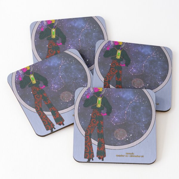 Item preview, Space Babes Zodiac Collection: Scorpio designed and sold by Luckyfishillust.