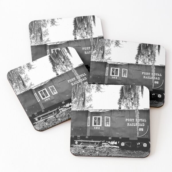 Item preview, Port Royal Railroad Black And White designed and sold by LisaWootenPhoto.